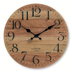 Horloge Murale Bois Vintage – Silencieuse - Vignette | La Belle Horloge