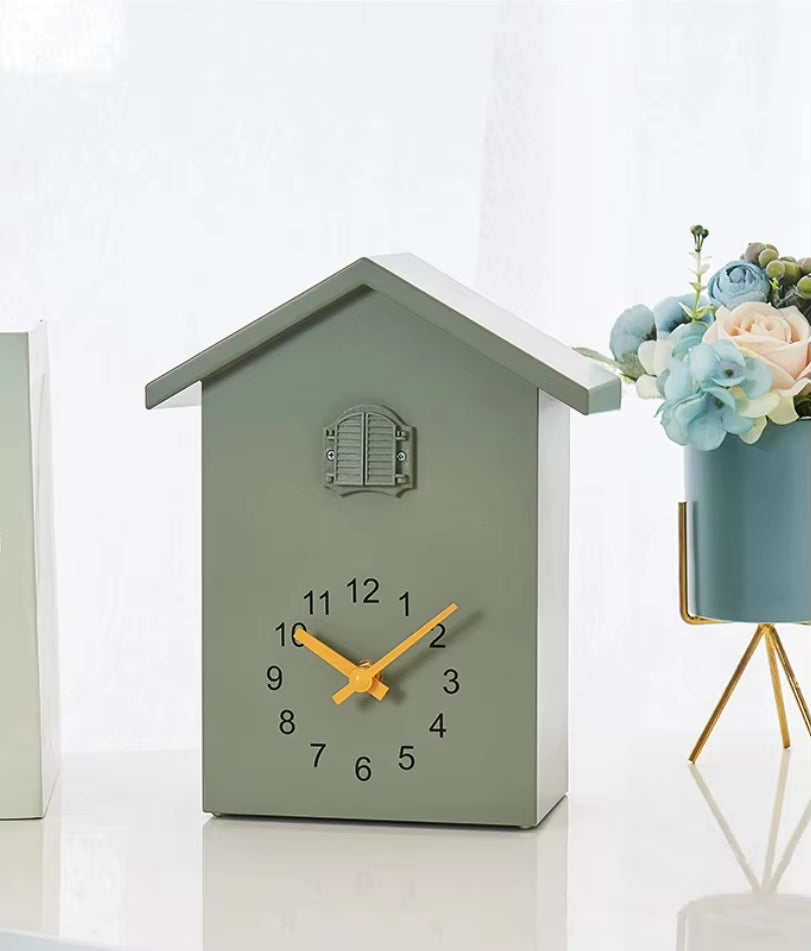 20X25Cm Cuckoo Quartz Wall Clock Modern Bird Home Living Room Hanging Watch Horologe Clocks Timer Office Home Decoration Gifts