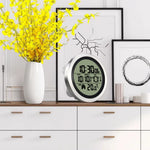 Horloge de Salle de Bain "AquaScan" – Écran LCD, Ventouse & Capteur Thermique - Vignette | La Belle Horloge