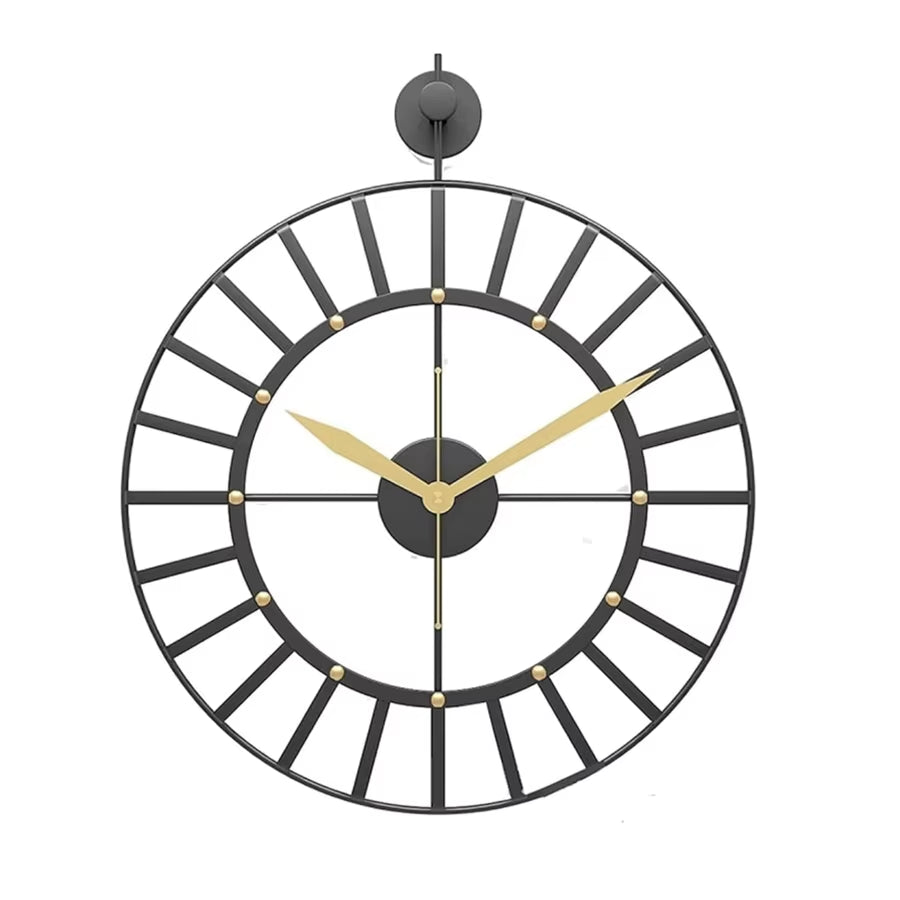 Horloge Murale Silencieuse Créative De 50Cm, Balayage Précis Des Secondes, Horloges D'Art Murales Silencieuses, Salon, Chambre À Coucher, Bureau, Bibliothèque, Décorations Murales