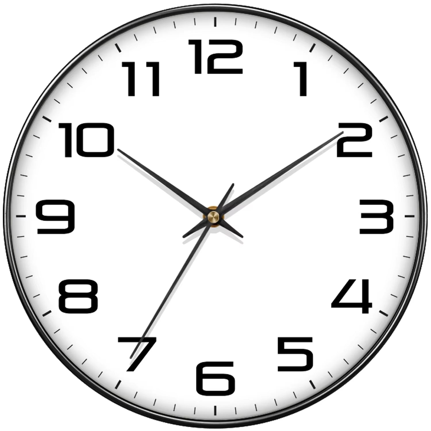 Classic Silent Wall Clock Large Clear Numerals Clock for Office Living Room Decor Elegant Vintage Wall Watch Festival Gift