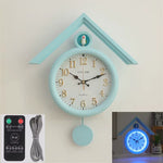 Horloge Coucou "Luminous Luxury" – Éclairage LED Réglable & Design - Vignette | La Belle Horloge