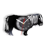 Horloge Murale Vinyle "Chevaux Sauvages" – Design Équin 3D & Éclairage LED - Vignette | La Belle Horloge