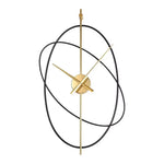 Horloge Murale "Simple Art" – Design Oval Métal & Mouvement Silencieux - Vignette | La Belle Horloge
