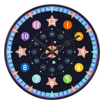 Horloge Pédagogique "24 Styles" – Apprendre l'Heure en Couleurs & Silence 20cm - Vignette | La Belle Horloge