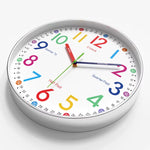 Horloge Éducative Enfant 30cm – Apprendre l'Heure en Couleurs & Silence - Vignette | La Belle Horloge