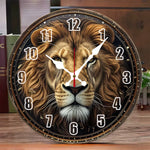 Horloge Murale "Esprit Sauvage" en Bois – Design Animalier & Quartz Silencieux - Vignette | La Belle Horloge