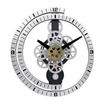 Horloge Murale "Industrial Gear Rotating" – Design Artistique & Engrenages Mobiles - Vignette | La Belle Horloge
