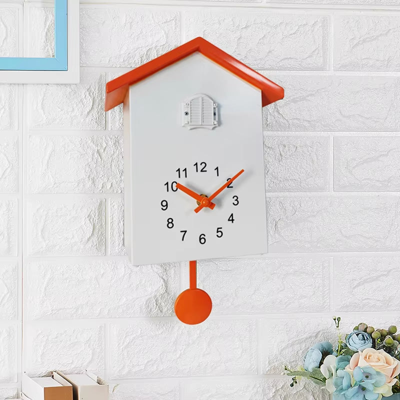 20X25Cm Cuckoo Quartz Wall Clock Modern Bird Home Living Room Hanging Watch Horologe Clocks Timer Office Home Decoration Gifts