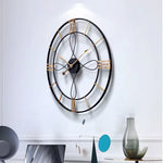 Horloge Murale "Simple & Retro Iron" – Design Industriel Chic & Mouvement Silencieux - Vignette | La Belle Horloge