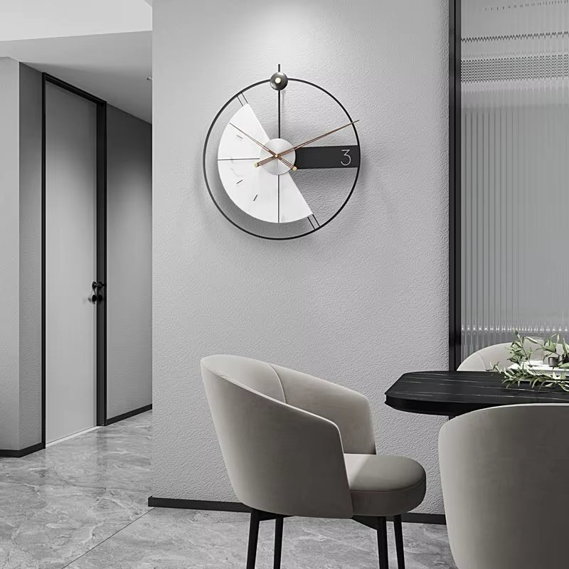 Modern Creative Wall Clocks Bedroom Simple Wall Watch Living Room Luxury Silent Clock Nordic Interior Decoration Accessories