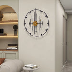 Horloge Murale "Sputnik" – Design Minimaliste en Fer & Ornement Scandinave - Vignette | La Belle Horloge