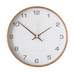 Horloge Murale "Sérénité" – Design Bois Naturel & Cadran Scandinave Épuré - Vignette | La Belle Horloge