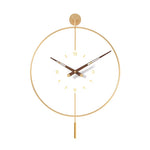Horloge Murale Design « Majesté » – Minimaliste 70 cm avec Pendule - Vignette | La Belle Horloge