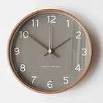 Horloge Murale "Sérénité" – Design Bois Naturel & Cadran Scandinave Épuré - Vignette | La Belle Horloge