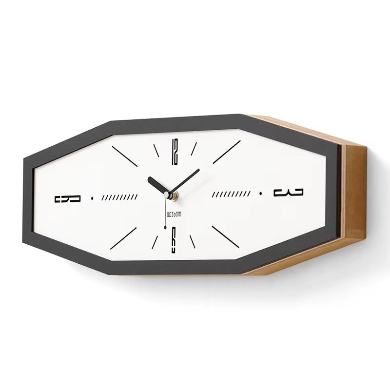 Simple Retro Style Wall Clocks Home Decor Unique Nordic Trendy Wall Clocks Decoration Mute Relogio De Parede Home Furniture