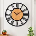 Horloge Murale Géante 40 cm – Chiffres Romains 3D & Design Industriel Rétro - Vignette | La Belle Horloge
