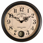 Horloge à Pendule "Victoria" – Style Rétro Vintage & Mouvement Silencieux - Vignette | La Belle Horloge