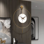 Horloge Murale Design « Majesté » – Minimaliste 70 cm avec Pendule - Vignette | La Belle Horloge