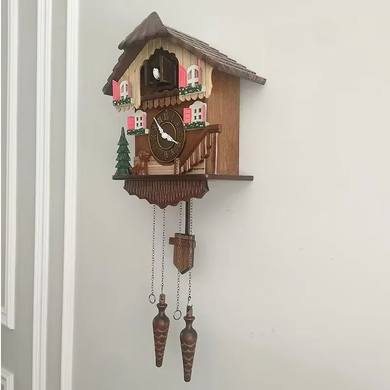 Black Forest Cuckoo Clock European Pastoral 'S Room Cuckoo Wall Clock