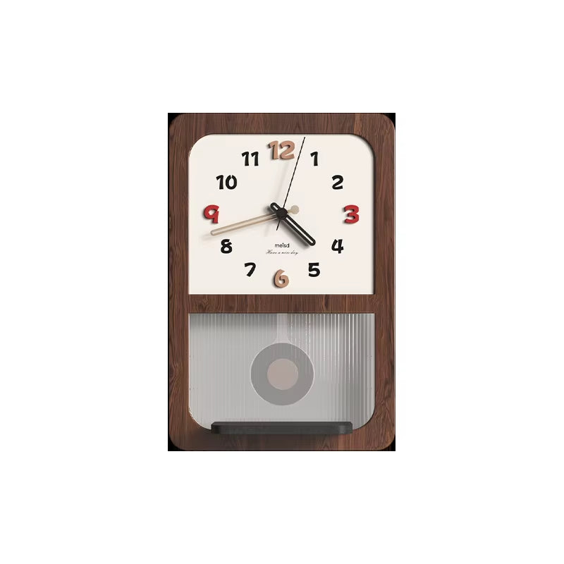 Vintage Creative Clock Wall Clock Living Room Modern Fashion Silent Retro High End Home Clock