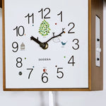 Horloge Coucou en Bois avec Balancier – Pendule Murale Design Maison - Vignette | La Belle Horloge