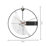 Horloge Murale "Sillage" – Design Créatif en Acier Inoxydable & Luxe Minimaliste - Vignette | La Belle Horloge