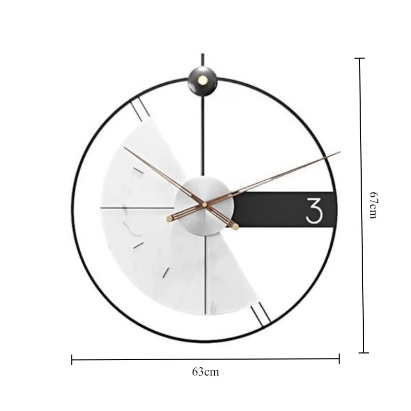 Modern Creative Wall Clocks Bedroom Simple Wall Watch Living Room Luxury Silent Clock Nordic Interior Decoration Accessories