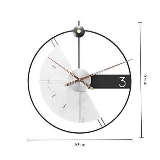 Modern Creative Wall Clocks Bedroom Simple Wall Watch Living Room Luxury Silent Clock Nordic Interior Decoration Accessories