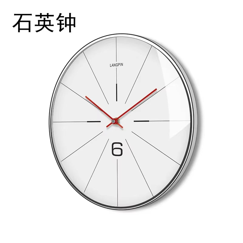Nordic Large Wall Clock Modern Design Living Room Bedroom Office Metal Clocks Wall Watch Klokken Wandklokken Home Decor FZ116