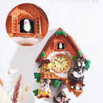 Cuckoo Wall Clocks with Timer Resin Clock Function Digital Decorative Wall Clock with Sounds for Home Kids Living Room Decor - Vignette | La Belle Horloge