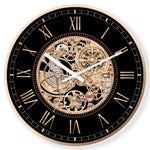 Horloge Murale "Mechanical Heritage" – Design Engrenages Rétro & Luxe Industriel - Vignette | La Belle Horloge