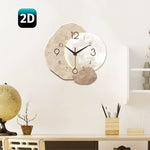 Horloge Murale "Moon & Rock" – Design Artistique & Quartz Silencieux - Vignette | La Belle Horloge