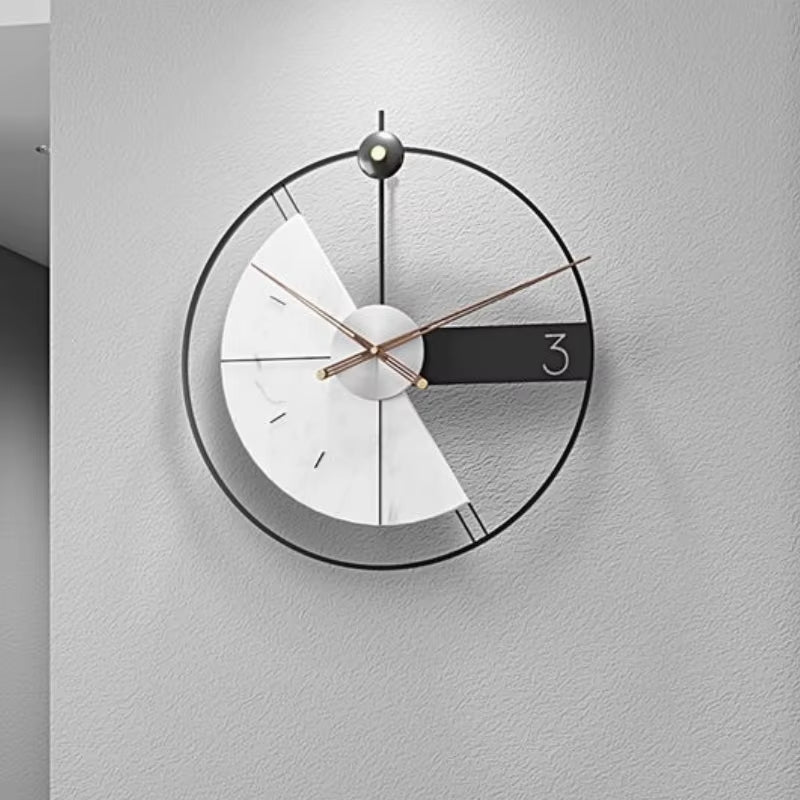 Modern Creative Wall Clocks Bedroom Simple Wall Watch Living Room Luxury Silent Clock Nordic Interior Decoration Accessories