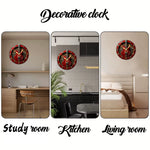 Horloge Murale Guitare Silencieuse – Design Rock Vintage - Vignette | La Belle Horloge
