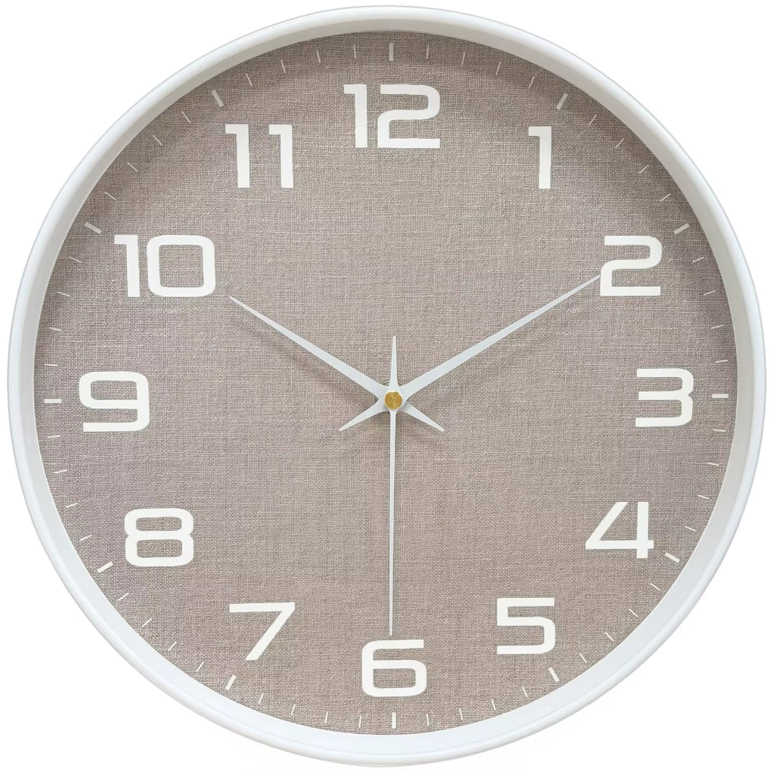 Classic round Wall Clock Large Clear Readability Numerals Home Office Living Room Decor Offering Elegant Vintage Clock