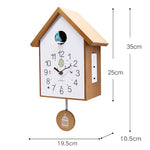Horloge Coucou en Bois avec Balancier – Pendule Murale Design Maison - Vignette | La Belle Horloge