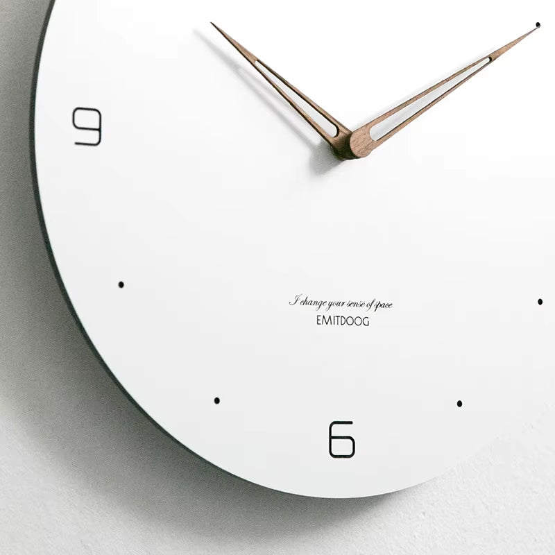 Wall Clock Modern Silent Quartz Nordic Minimalist Large Home Decor Living Room Bedroom Kitchen Living Room Decoration Clock