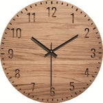 Horloge Murale Séquoia — Effet Tranche de Bois Ultra-Fine 5 mm - Vignette | La Belle Horloge