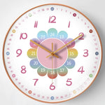 Horloge Murale Éducative Enfant – Apprendre l'Heure Silencieuse Chambre - Vignette | La Belle Horloge