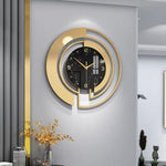 Horloge "Nordic Light Luxury" – Design Métal Chic & Style Hôtel - Vignette | La Belle Horloge