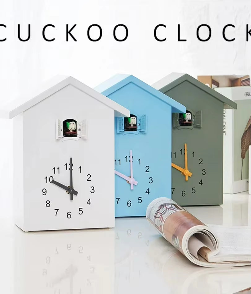 20X25Cm Cuckoo Quartz Wall Clock Modern Bird Home Living Room Hanging Watch Horologe Clocks Timer Office Home Decoration Gifts