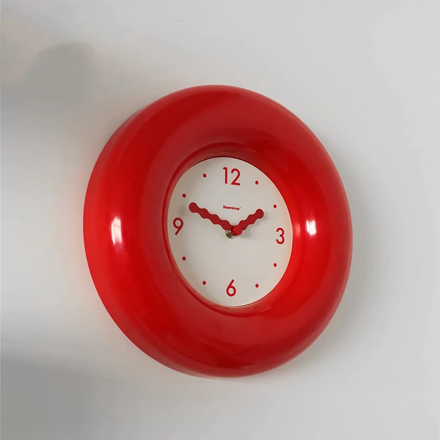 Cream Bubble Silent Wall Clocks,Home Wall Decor,Modern Design Nordic Korean Style Wall Clock,Home Living Room Decor Unique Gifts