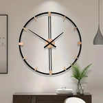 Horloge Murale "Dynastie" – Design Luxe en Fer Forgé & Mouvement Silencieux - Vignette | La Belle Horloge
