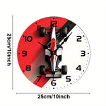 Horloge Murale Racing – Monoplace de Course | Cadran Bois 25cm - Vignette | La Belle Horloge