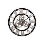 Horloge Murale Industrielle "Vintage Gear" – Bois Artisanal & Design Steampunk - Vignette | La Belle Horloge