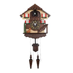 Horloge Coucou Chalet Pastoral – Volets Rouges Animaux Poids Forêt-Noire - Vignette | La Belle Horloge