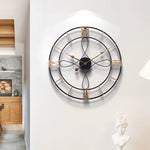 Horloge Murale "Simple & Retro Iron" – Design Industriel Chic & Mouvement Silencieux - Vignette | La Belle Horloge