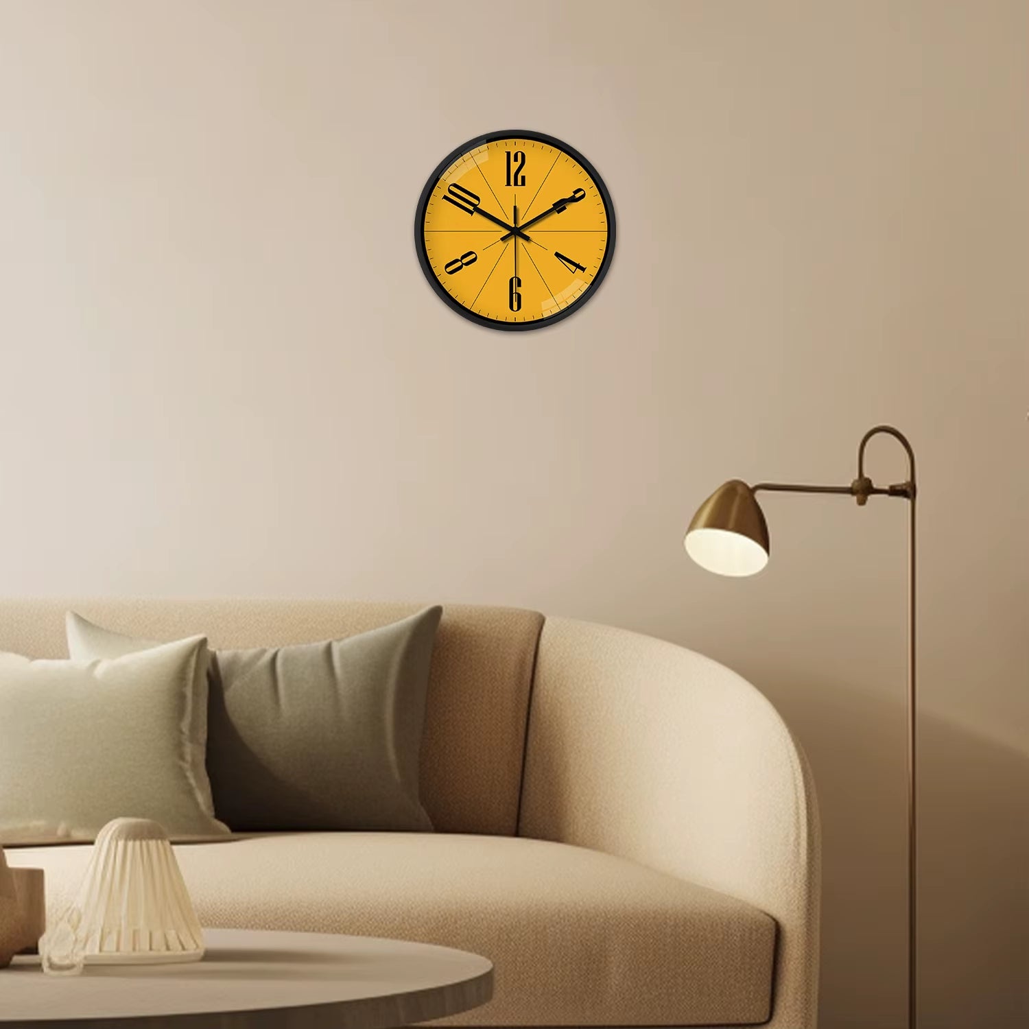 Creative Personality Modern Wall Clock Nordic Simple Wall Clocks Mute Home Bedroom Restaurant Living Room Decoration Clock