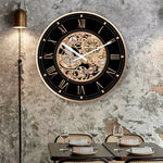 Horloge Murale "Mechanical Heritage" – Design Engrenages Rétro & Luxe Industriel - Vignette | La Belle Horloge
